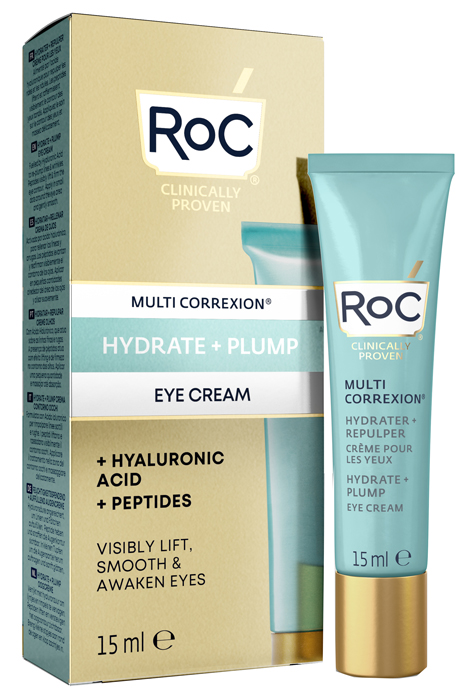 ROC MULTI CORREXION HYDRATE+ PLUMP CREMA OCCHI 15 ML - Farmacia Mastrangelo 
