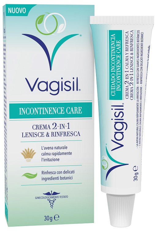 VAGISIL INCONTINENCE CARE CREMA 2IN1 LENISCE & RINFRESCA 30 G - Farmacia Mastrangelo 