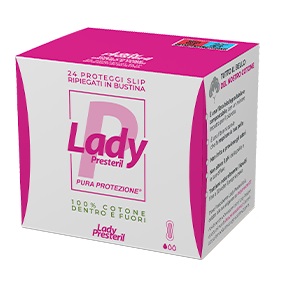 LADY PRESTERIL PROTEGGI SLIP RIPIEGATI BIODEGRADABILI 24 PEZZI - Farmacia Mastrangelo 
