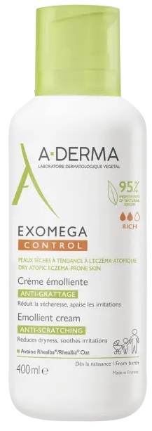 EXOMEGA CONTROL CREMA EMOLLIENTE 400 ML - Farmacia Mastrangelo 