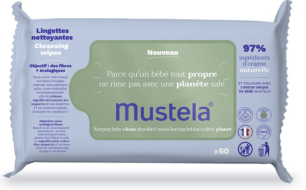 MUSTELA SALVIETTE DETERGENTI 60 PEZZI - Farmacia Mastrangelo 