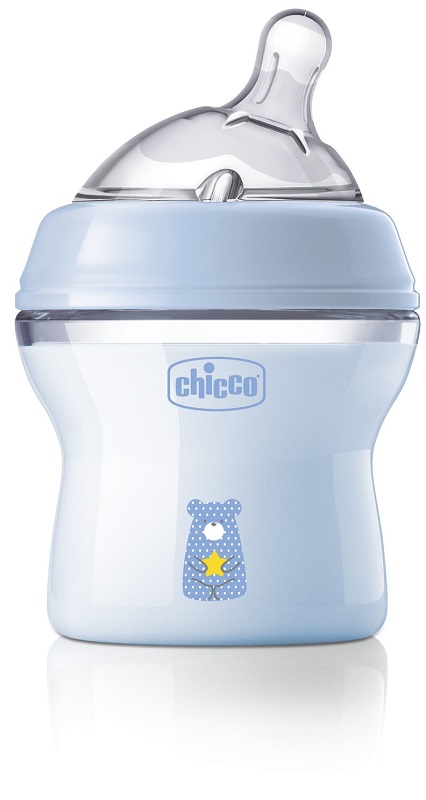 CHICCO BIBERON NAT FEEL PP 0M+ 150 ML BIMBO - Farmacia Mastrangelo 