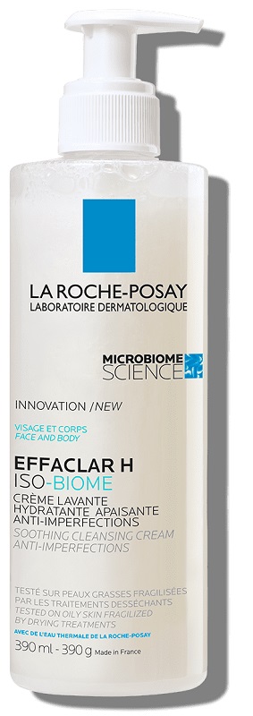 EFFACLAR H ISO BIOME CREMA LAVANTE 400 ML - Farmacia Mastrangelo 