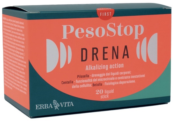 PESO STOP DRENA STICK 20 STICK 15 ML - Farmacia Mastrangelo 