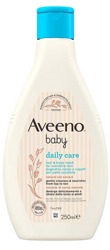 AVEENO BABY BAGNETTO TESTA PIEDI 250 ML - Farmacia Mastrangelo 