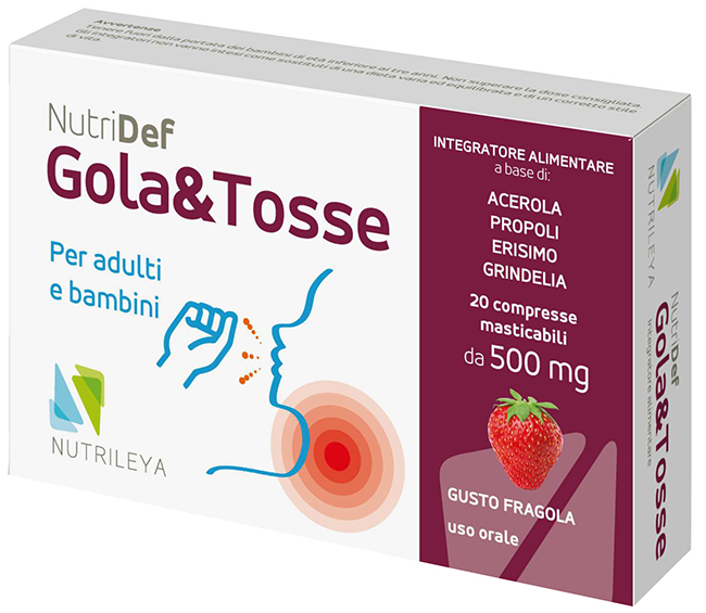 NUTRIDEF GOLA&TOSSE 20 COMPRESSE - Farmacia Mastrangelo 