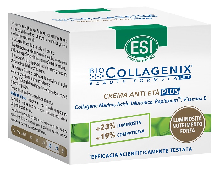 ESI BIOCOLLAGENIX CREMA ANTIETA' PLUS 50 ML - Farmacia Mastrangelo 