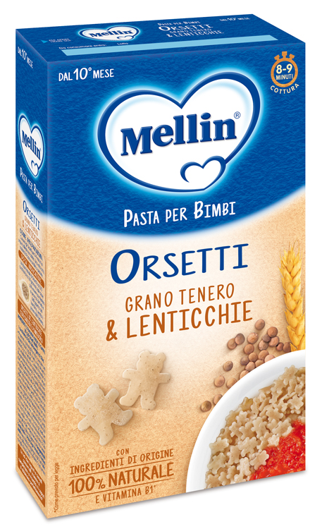 MELLIN ORSETTI CON LENTICCHIE 280 G - Farmacia Mastrangelo 