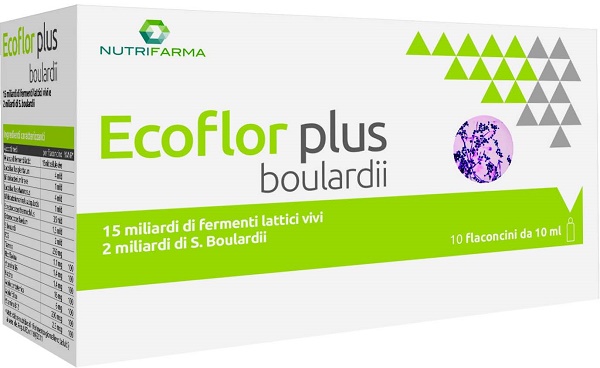 ECOFLOR PLUS BOULARDII 10 FLACONCINI - Farmacia Mastrangelo 