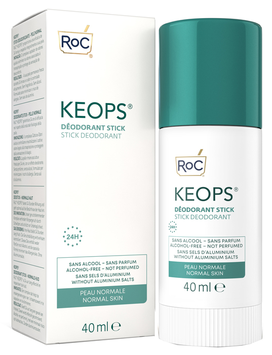 ROC KEOPS DEO STICK 40 ML - Farmacia Mastrangelo 