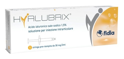SIRINGA INTRA-ARTICOLARE HYALUBRIX ACIDO IALURONICO 1,5% 30 MG 2 ML NO ETO - Farmacia Mastrangelo 