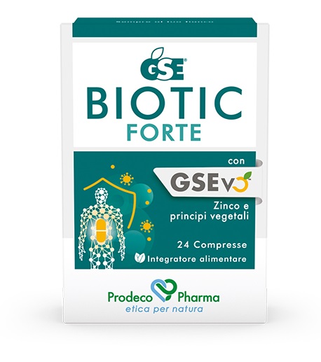 GSE BIOTIC FORTE 24 COMPRESSE - Farmacia Mastrangelo 