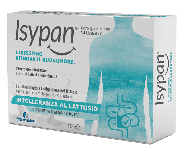 ISYPAN INTOLLERANZA LATTOSIO 30 COMPRESSE - Farmacia Mastrangelo 