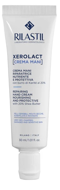 RILASTIL XEROLACT CREMA MANI NUTRIENTE E PROTETTIVA NUOVA FORMULA 30 ML - Farmacia Mastrangelo 