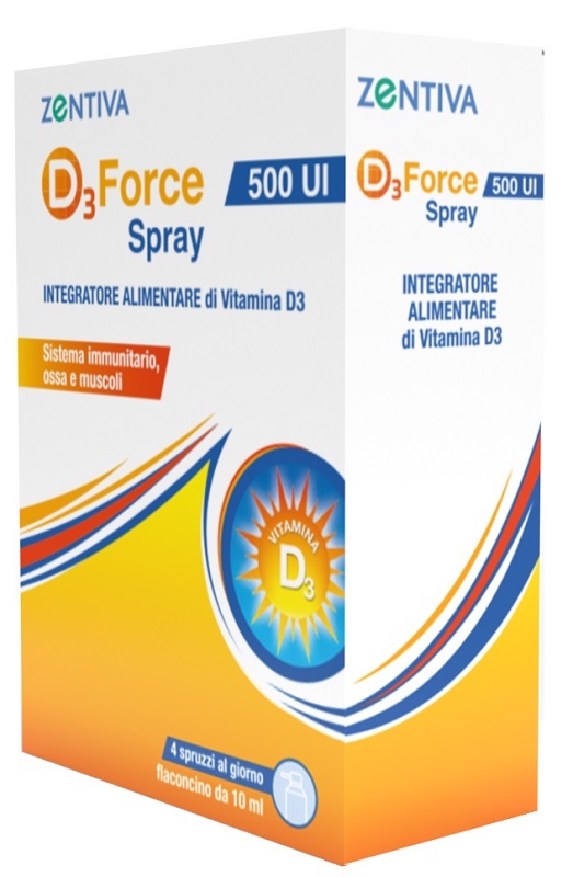 D3 FORCE 500UI SPRAY 10 ML - Farmacia Mastrangelo 
