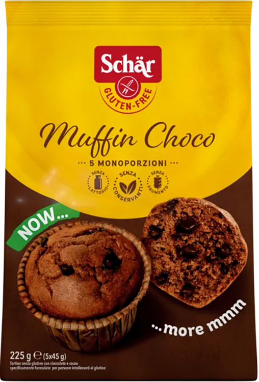 SCHAR MUFFIN CHOCO 225 G - Farmacia Mastrangelo 