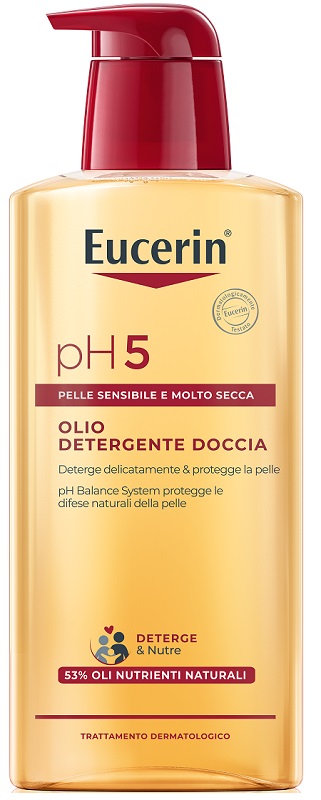 EUCERIN PELLI SENSIBILI OLIO DOCCIA 400 ML - Farmacia Mastrangelo 