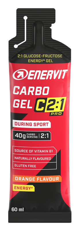 ENERVIT C2 1 CARBO GEL ORANGE 60 ML - Farmacia Mastrangelo 