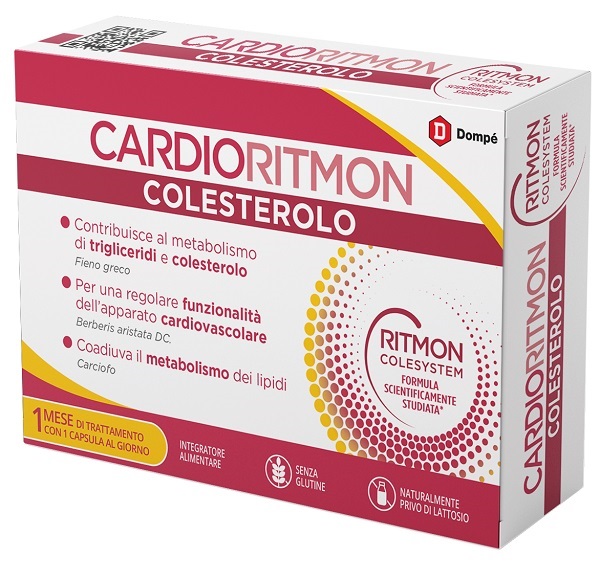 CARDIORITMON COLESTEROLO 30 CAPSULE - Farmacia Mastrangelo 