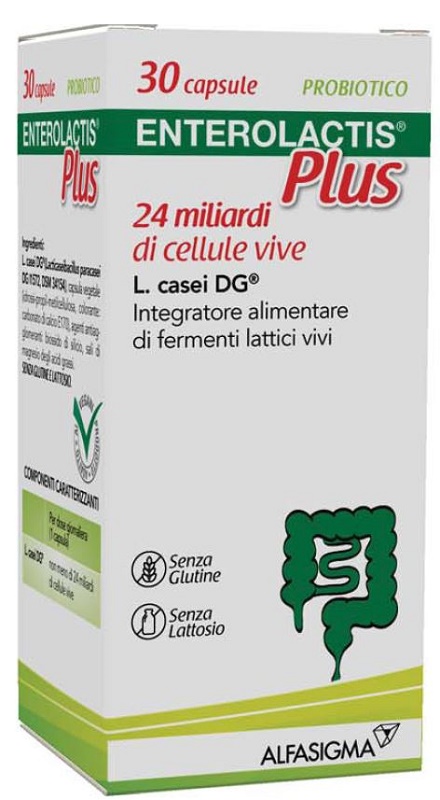 ENTEROLACTIS PLUS 30 CAPSULE - Farmacia Mastrangelo 