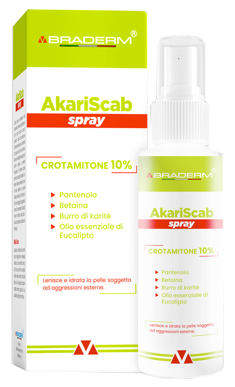 AKARISCAB SPRAY 100 ML BRADERM - Farmacia Mastrangelo 