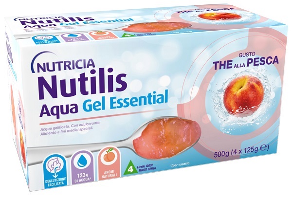 NUTILIS AQUA GEL PESCA 4 PEZZI DA 125 G - Farmacia Mastrangelo 