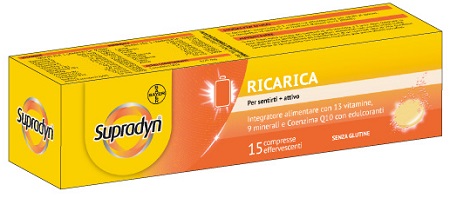 SUPRADYN RICARICA 15 COMPRESSE EFFERVESCENTI - Farmacia Mastrangelo 