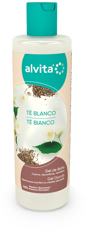 ALVITA GEL DOCCIA TE' BIANCO 300 ML - Farmacia Mastrangelo 