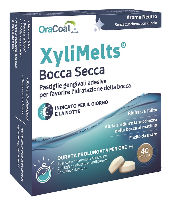 XYLIMELTS 40 PASTIGLIE NEUTRO - Farmacia Mastrangelo 
