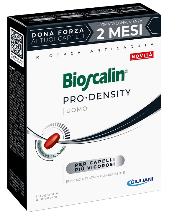 BIOSCALIN PRO DENSITY UOMO 60 COMPRESSE - Farmacia Mastrangelo 