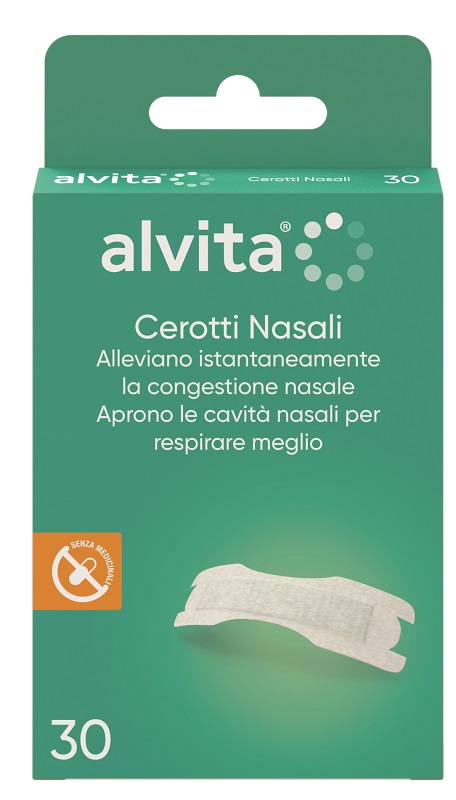 CEROTTO NASALE ALVITA 30 PEZZI - Farmacia Mastrangelo 