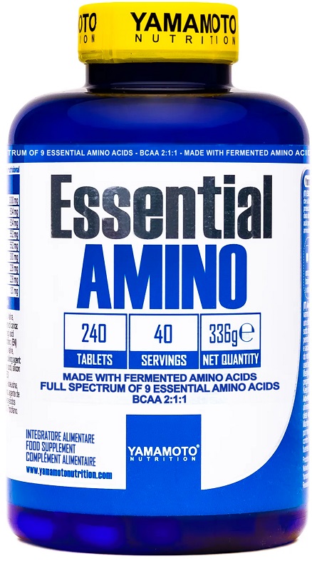 YAMAMOTO NUTRITION ESSENTIAL AMINO 240 COMPRESSE - Farmacia Mastrangelo 