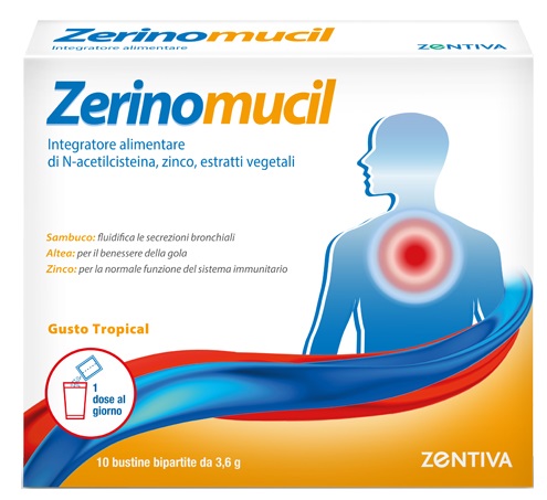 ZERINOMUCIL 10 BUSTINE 3,6 G - Farmacia Mastrangelo 