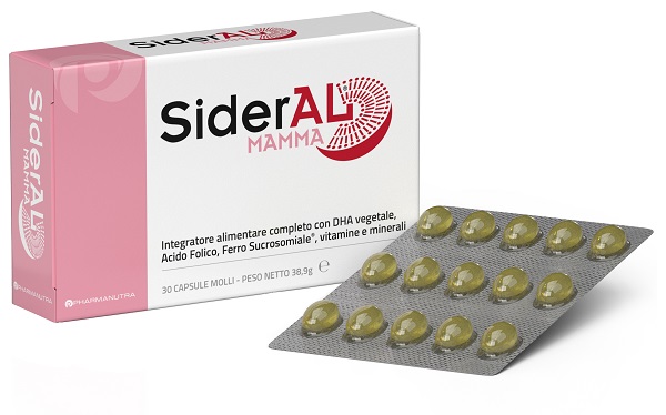 SIDERAL MAMMA 30 CAPSULE MOLLI - Farmacia Mastrangelo 
