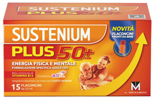 SUSTENIUM PLUS 50+ 15 FLACONCINI - Farmacia Mastrangelo 