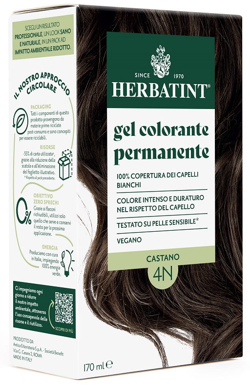 HERBATINT 4N CASTANO 170 ML - Farmacia Mastrangelo 