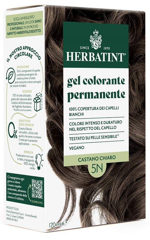 HERBATINT 5N CASTANO CHIARO 170 ML - Farmacia Mastrangelo 