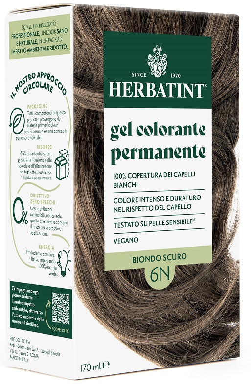 HERBATINT 6N BIONDO SCURO 170 ML - Farmacia Mastrangelo 