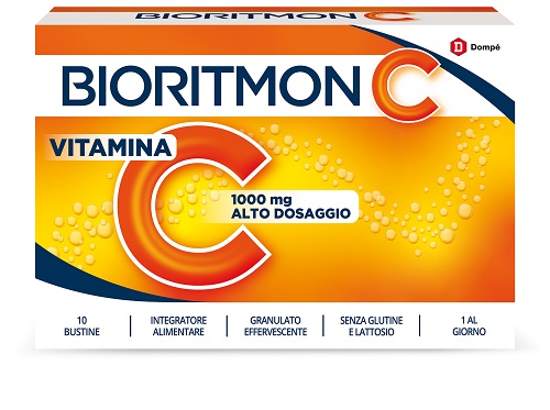 BIORITMON C 1000MG VITAMINA C 10 BUSTINE - Farmacia Mastrangelo 