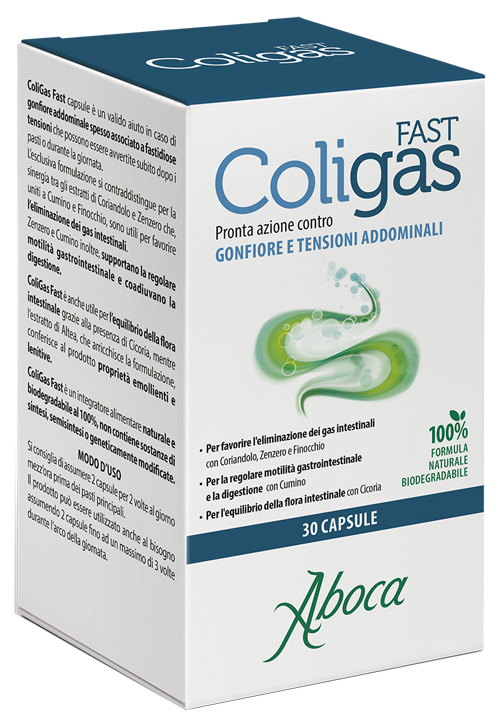 COLIGAS FAST 30 CAPSULE - Farmacia Mastrangelo 